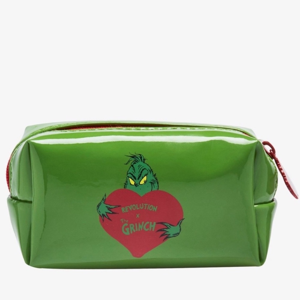 The Grinch x Revolution Cosmetic Bag Limited Christmas Edition